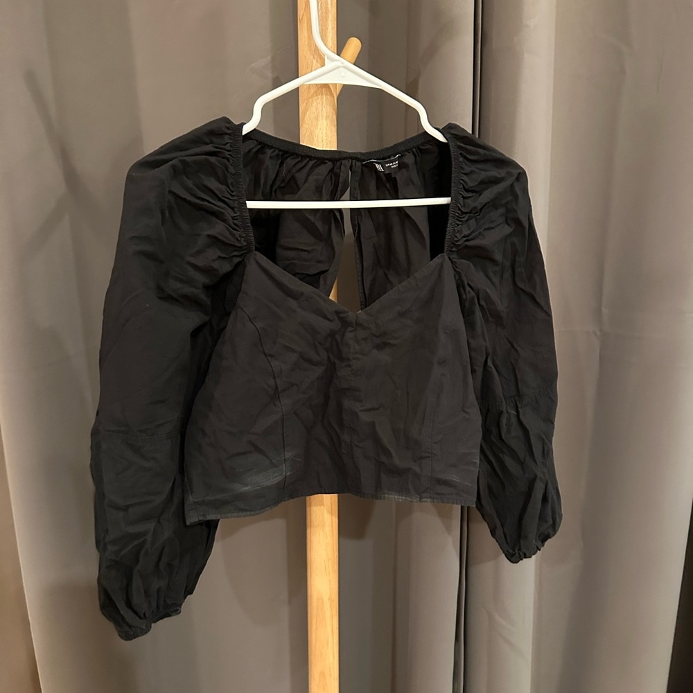 Zara Elegant Black Women's Top